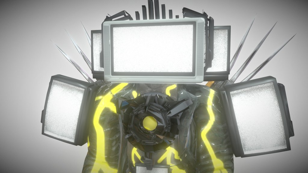 Sun red Yellow titan TVman [Gbox]