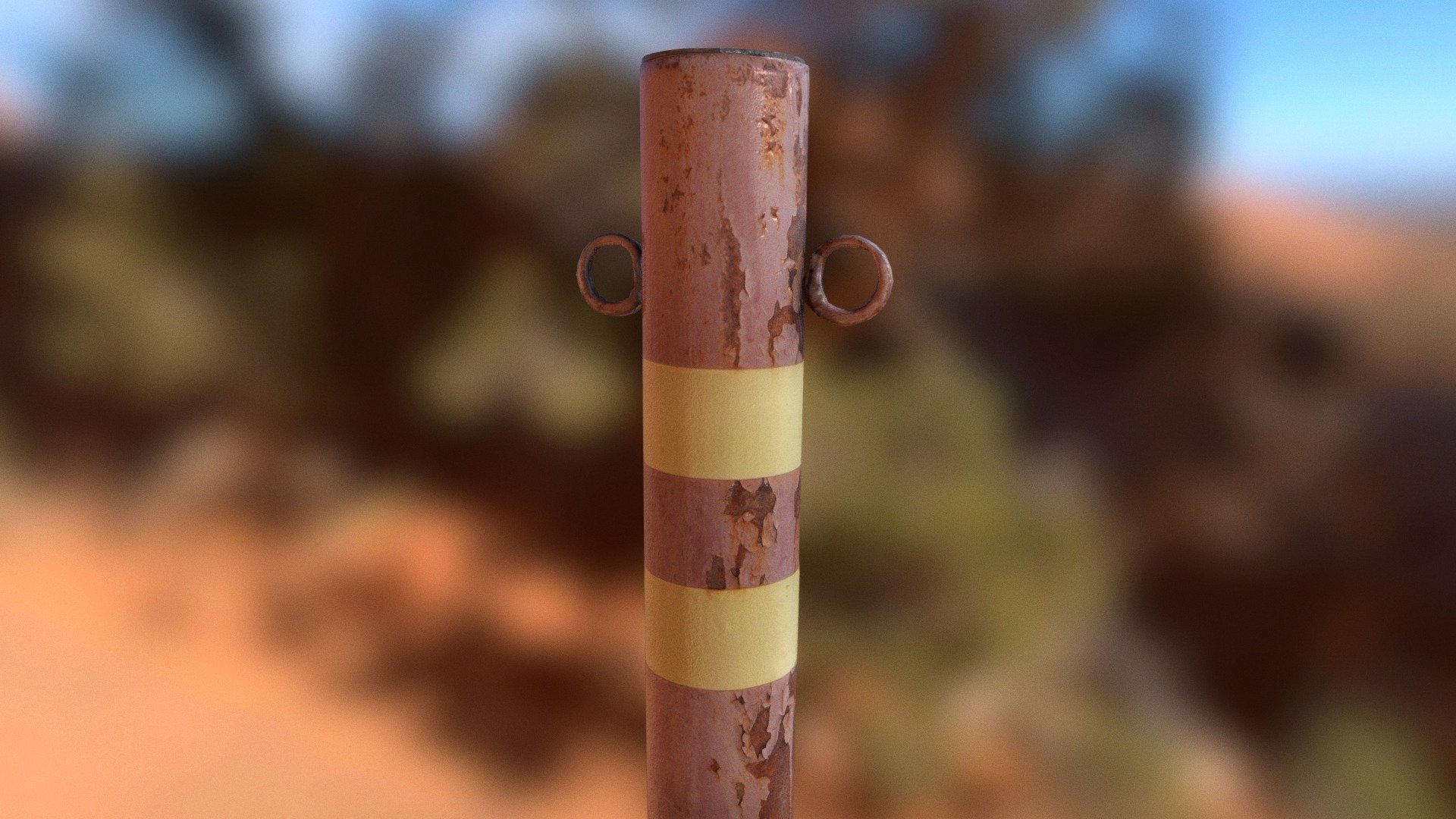 Rusty post