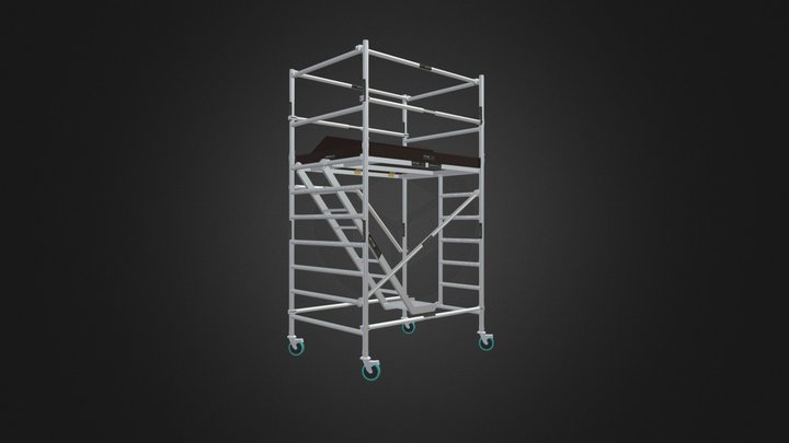 DW STARIWAY 1 SET OF 3.2 MTR 3D Model