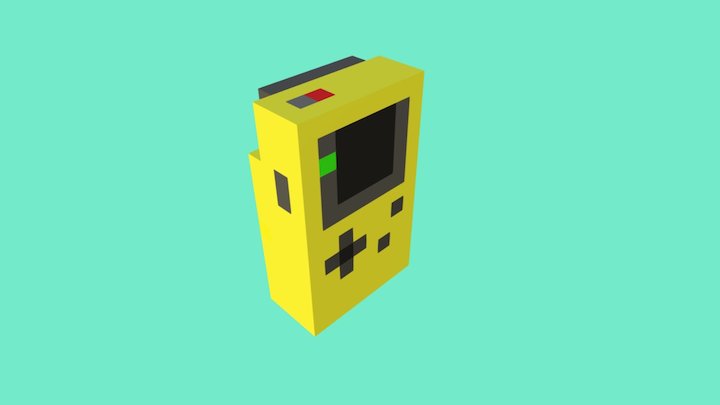 GameBoy ish model 3D Model