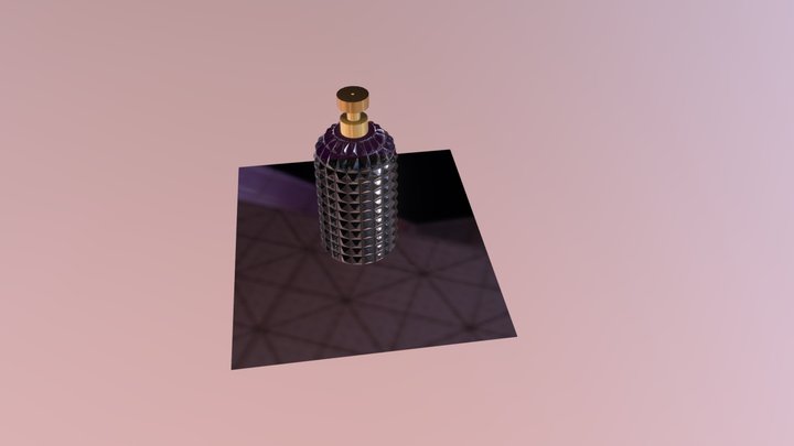 Luxury Perfume Bottle | 3D Model | 3ds Max