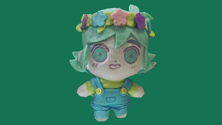 (OMORI) Headspace Basil 3D Plush 3D Model