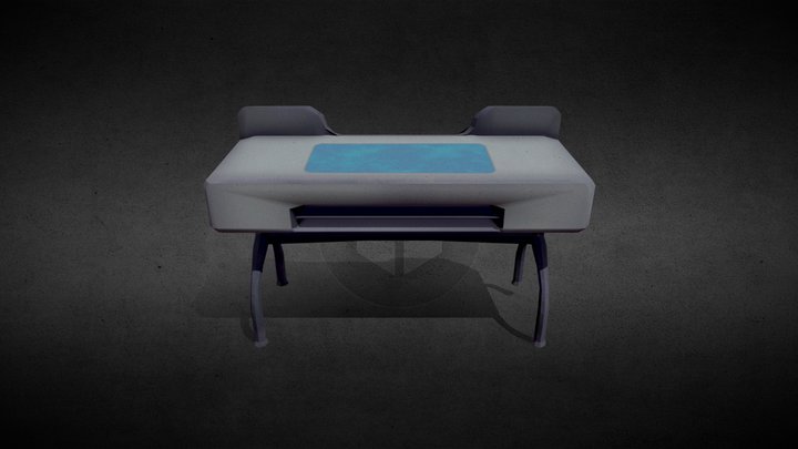 Desk - Cryosite 3D Model
