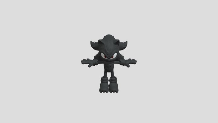 Movie Shadow (Sonic Rumble) 3D Model