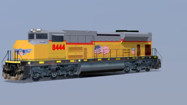 emd sd70ace union pacific 8444 2006 2024