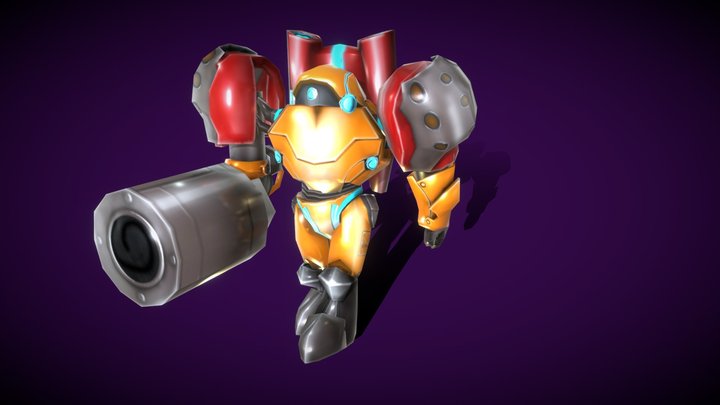 Robots Bountry MMO 3D Model