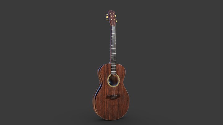 esp_acoustic_Guitar 2 3D Model