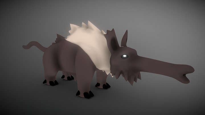 Puffer Pig 3D Model