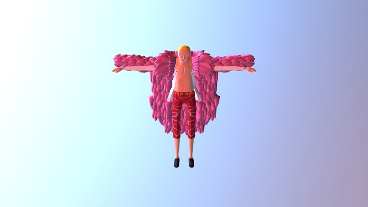 Donquixote Doflamingo 3D Model