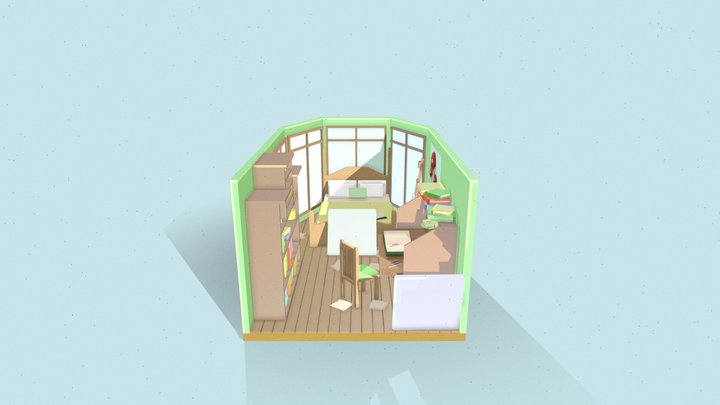 My room 3D Model