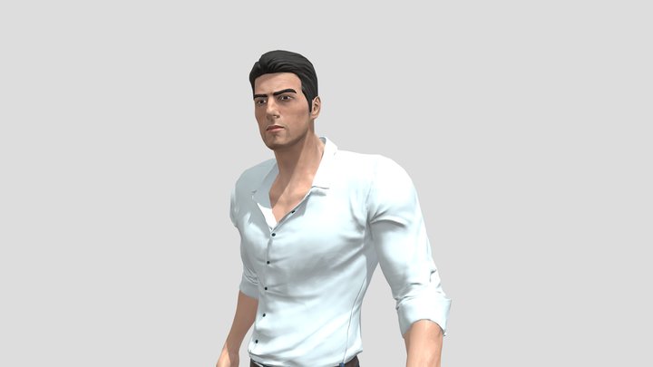 Tom Cruise 3D Model