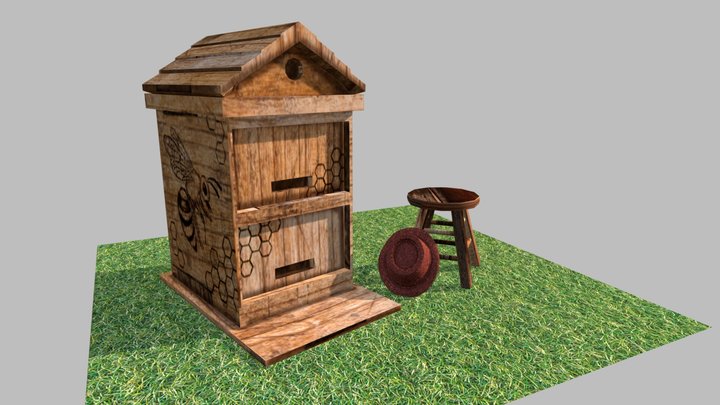 SM_Texture_3SimpleProps 3D Model