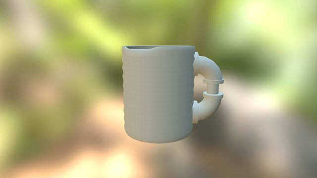 Old Post Apocalyptic Mug - Part 2 3D Model