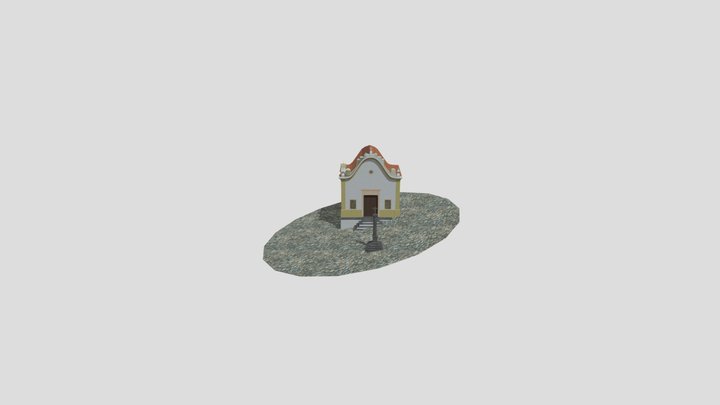 Capela de Sant'Ana e Cruzeiro 3D Model
