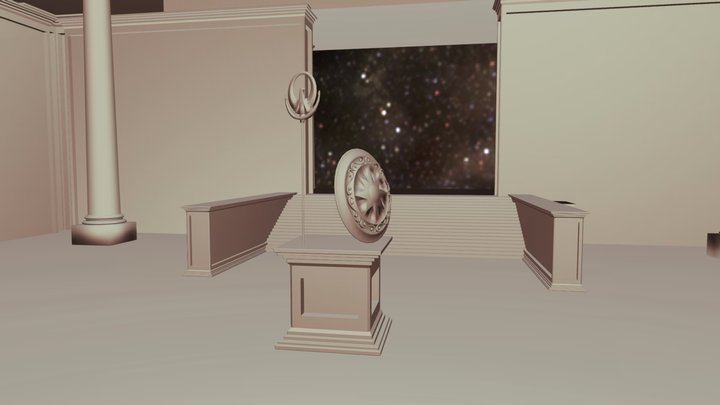 Templo de Athena 3D Model