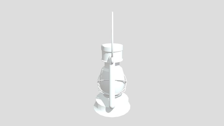 Gas Lamp LP 3D Model