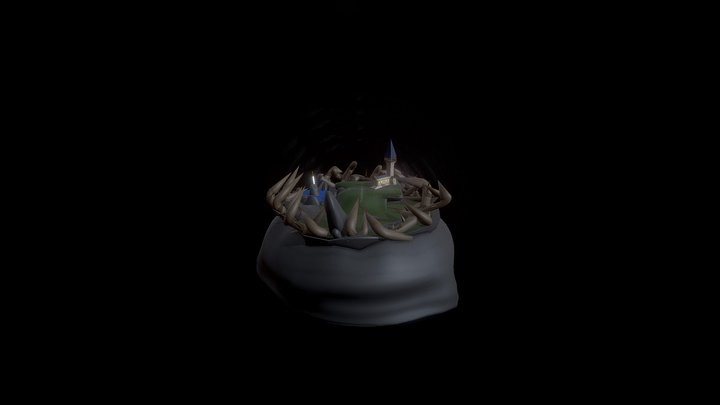 Crown of Thorns - Cursed chapel 3D Model