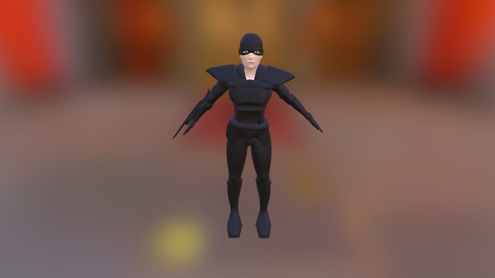 Character design without render 3D Model