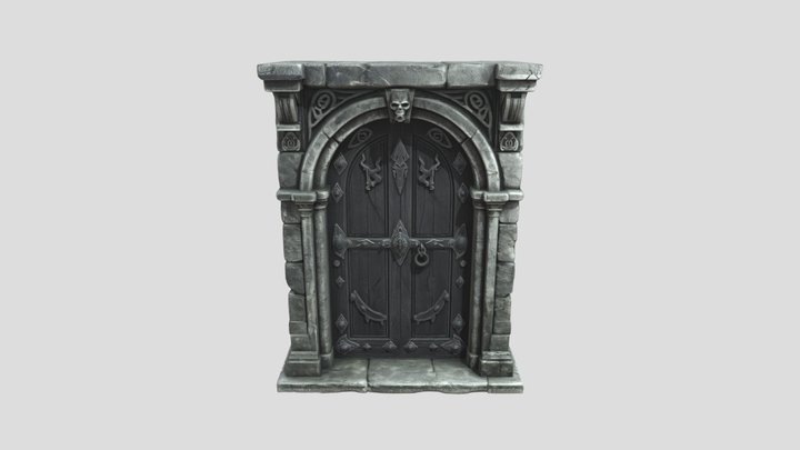 The Dark Door – Free 3D Model STL