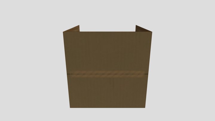 Animal-company-cardboard-box (1) 3D Model