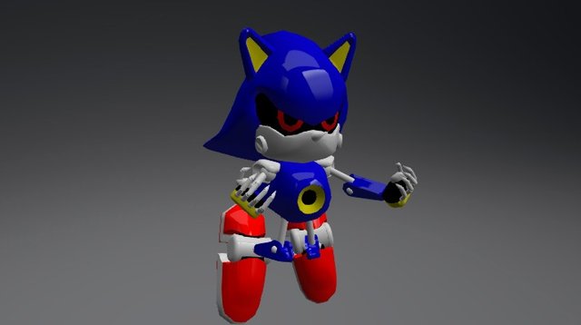 Metal Sonic Classic 3D Model