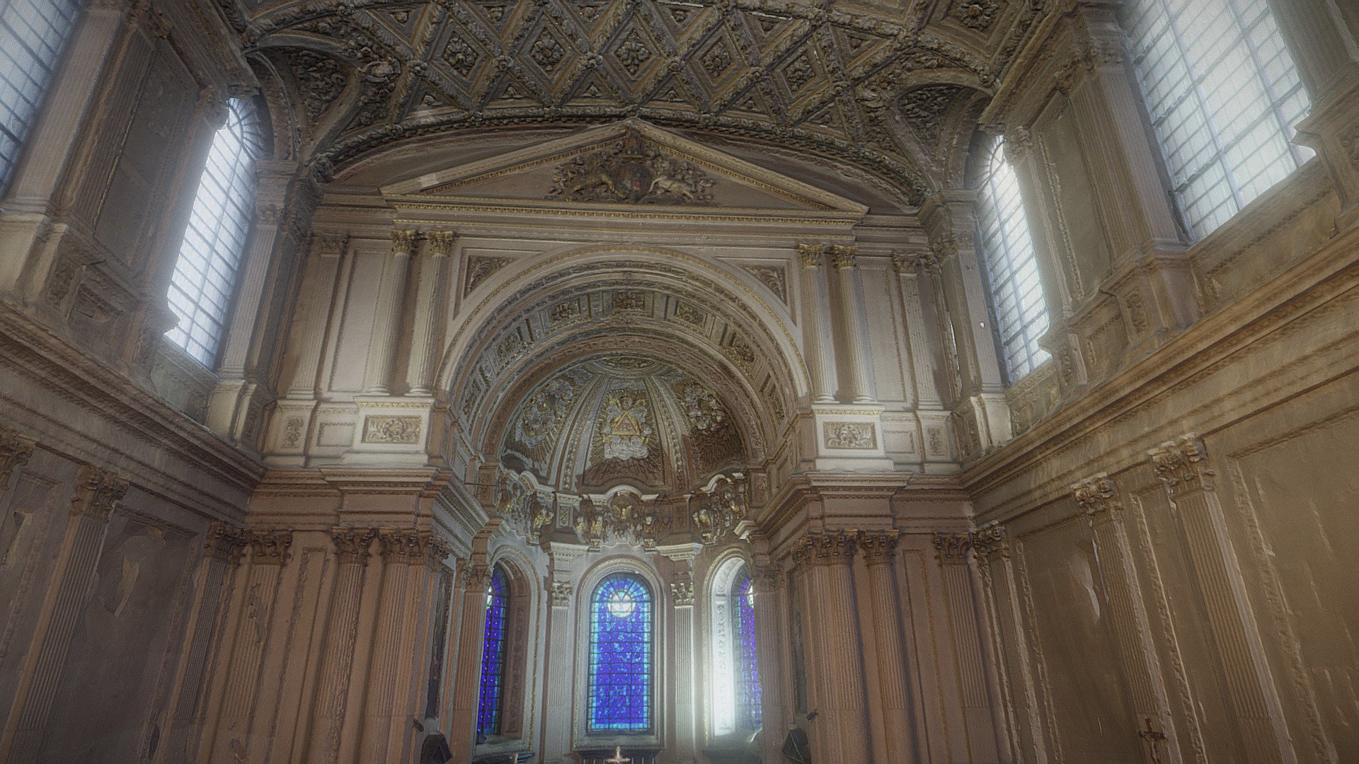 St Mary le Strand v2 — Sketchfab embed 3D viewer