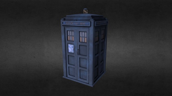 Tom Yardley-Jones Police Box 3D Model
