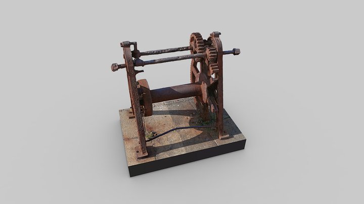 Brighton Winch Small – Kostenloses 3D-Modell STL