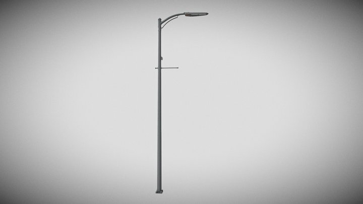 New Milwaukee, WI Streetlight Concept 1 3D Model