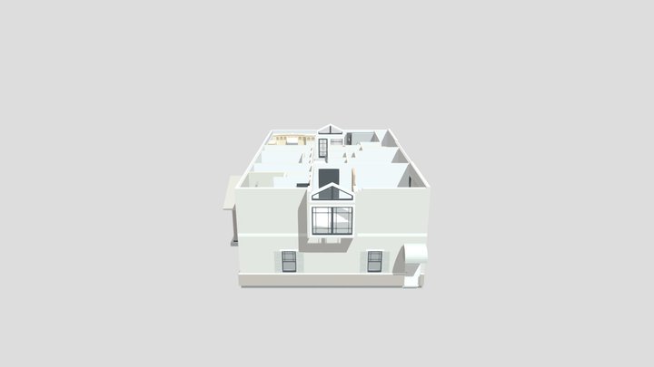 Barclay Ave Second Floor R 3D Model