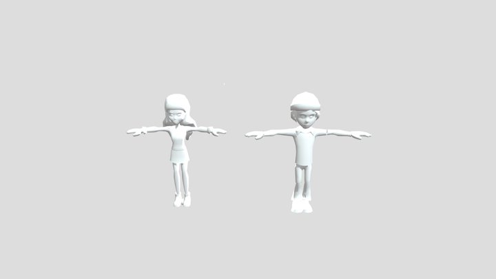 Fred And Daphne – Modelo 3D gratuito STL