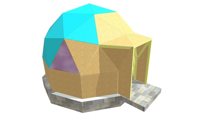 Glamping 3D Model