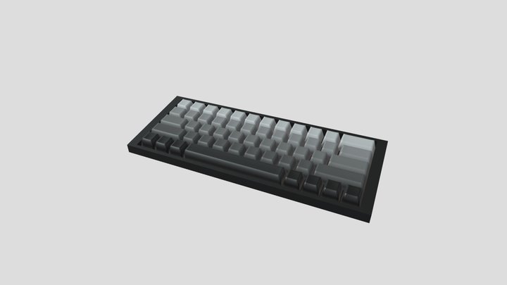 60% grey keyboard