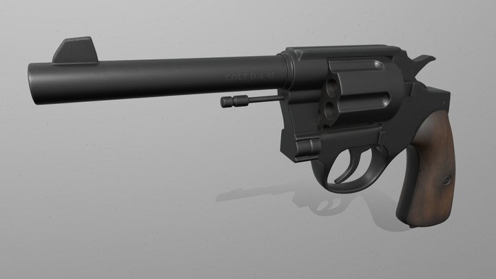 revolverSketchfab 3D Model