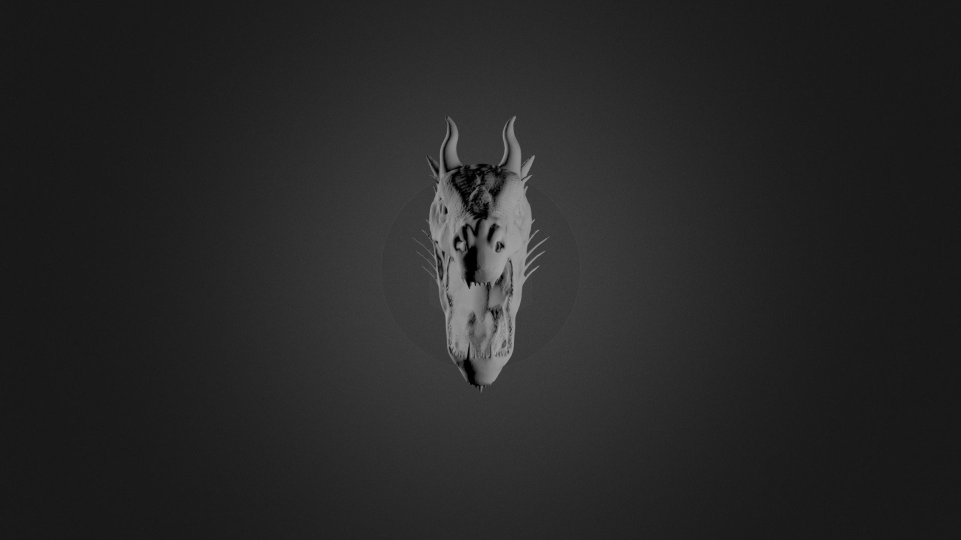 sculpture of dragon