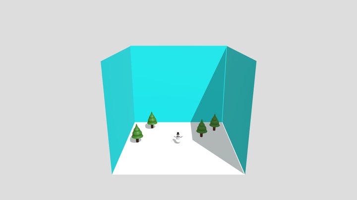 Snowman 3D Model