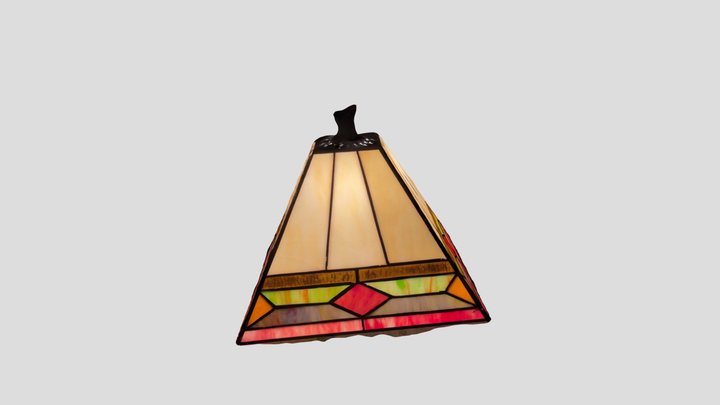 glass lamp shade scan 3D Model