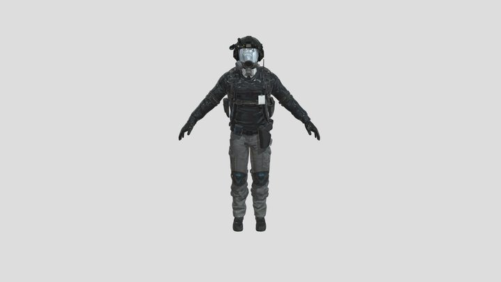 Biolab Security 3D Model
