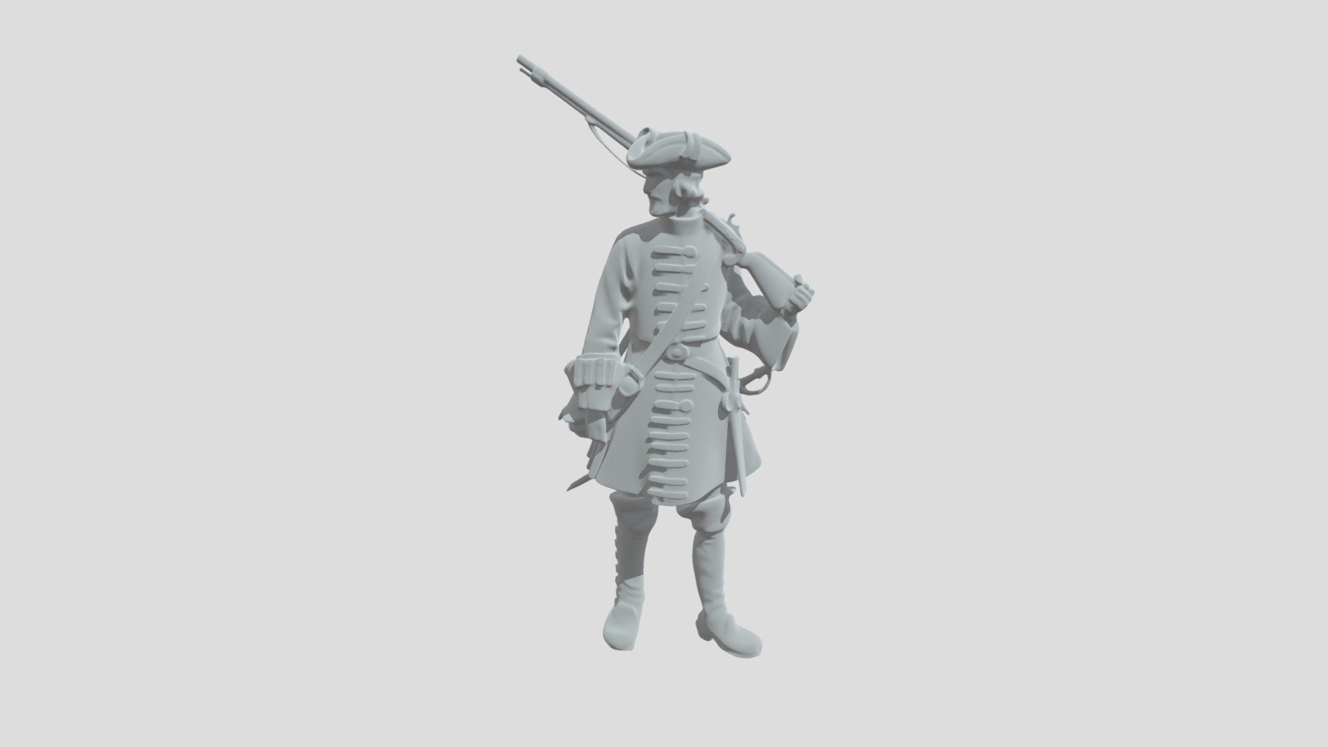 French Musketeer - 3D model by Anton (@daftric89) [13a9660] - Sketchfab
