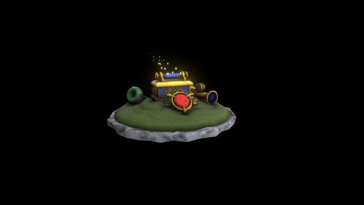 Dota 2 diorama 3D Model