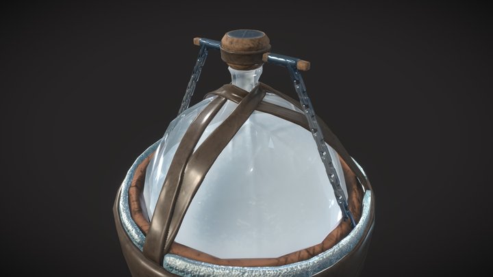 [Student Work] Frost Potion 3D Model