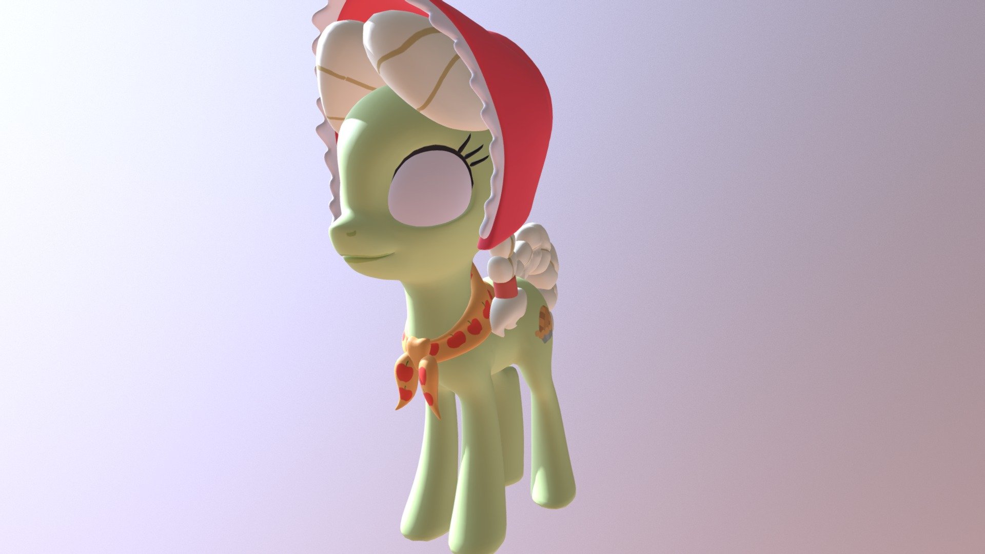 Sandy seahorse