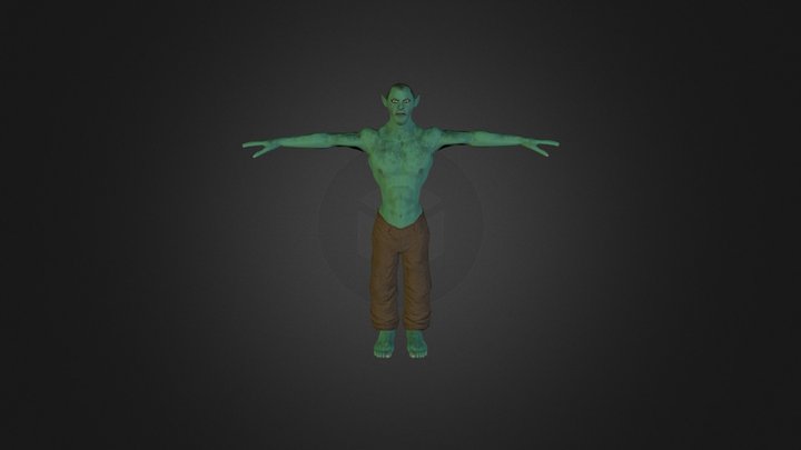 Green From The Space 3D Model