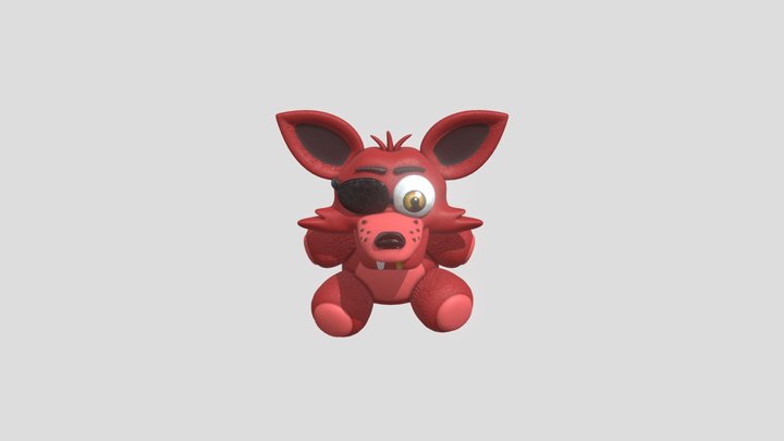 Foxy plushi 3D Model