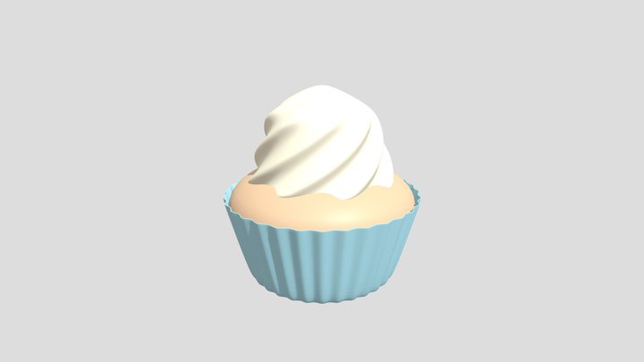 Cupcake 3D Model
