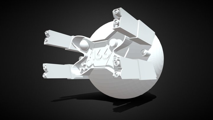 Drone 166 From (Oblivion 2013) (No Rigged bone)