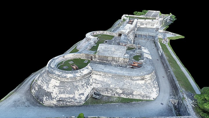 Fort Charlotte 2022 3D Model 3D Model