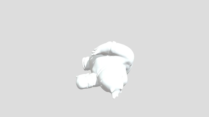 Family Guy Peter Griffin Fall (3D Printable) 3D Model