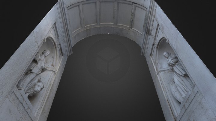 Ajuda's Palace Entrance 3D Model