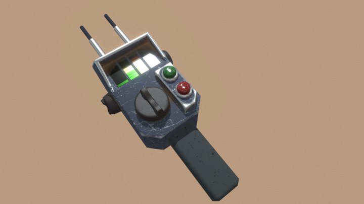 PKE Extreme Ghostbusters 3D Model